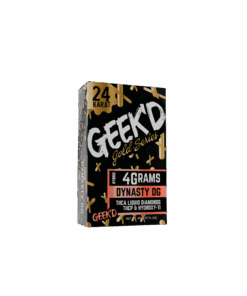 Available Now 13 Geekd Extracts Dynasty OG 24k Gold Series