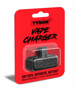 tyson vape charger blister front