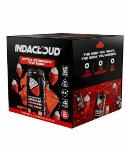 Available Now 15 Strawberry 50 mg Thc Soda 4 pack