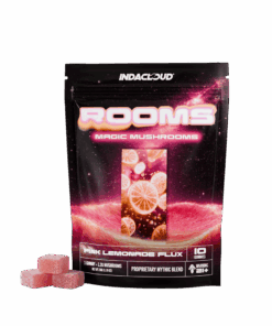 Pink Lemonade Flux Mushroom Blend Product Packaging Transparent