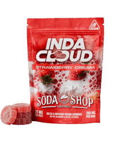 Strawberry cream Soda Shop Delta 9 Gummies gallery hero